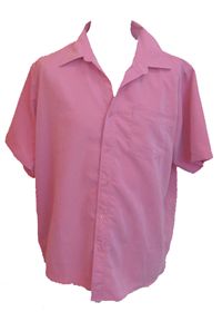 Pánská růžová košile zn. Cotton