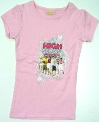 Outlet - Růžové tričko High School Musical