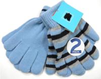 Outlet - 2pack modré prstové rukavičky zn. TU