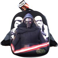 Nové - Šedo-černý 3D batoh s obrázkem Star Wars zn. Disney 