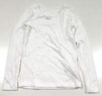 Bílé podvlíkací triko s mašličkou zn. Marks&Spencer