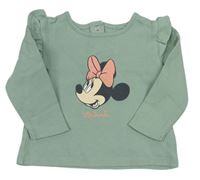 Zelené triko s Minnie zn. Disney