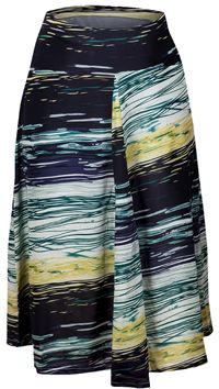 Nové - Dámská modro-zelená vzorovaná sukně zn. Epilogue 