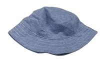 Modrý melírovaný klobouk zn. George