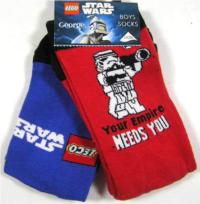 Outlet - 2pack ponožky Star Wars zn. George vel. 37-40