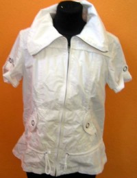 Dámský bílý plátěný kabátek zn. Sonoma
