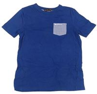 Námořnicky modré tričko s kapsičkou zn. Ben Sherman