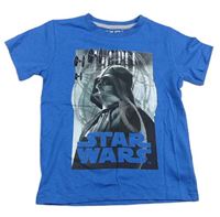 Modré melírované tričko se Star Wars 