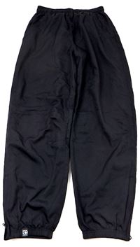 Černé šusťákové kalhoty zn. Carbrini