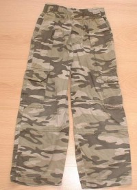 Army plátěné kalhoty s kapsami
