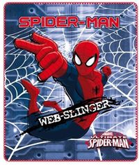 Nové- Modrá fleecová deka se Spider-manem zn. Marvel 