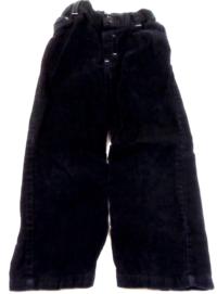 Černé manžestrové kalhoty zn. Cherokee