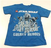 Modré tričko s potiskem zn. Star Wars 