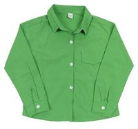 Zelená žebrovaná košile zn. Shein