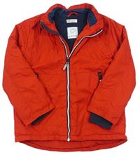 Červená šusťáková přechodová bunda zn. H&M