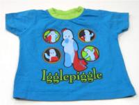 Modré tričko s Igglepiggle
