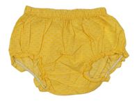 Žluté květované kalhotky na plenu zn. H&M