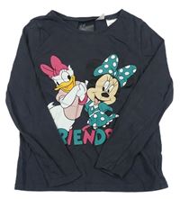 Šedé triko s Minnie a Daisy zn. H&M