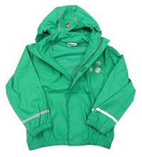 Zelená nepromokavá bunda s kapucí zn. lego