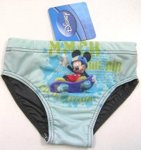 Outlet - Světlemodro-šedé plavky s Mickeym zn. Disney