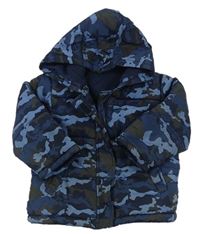 Army šusťáková zimní bunda s kapucí zn. Matalan
