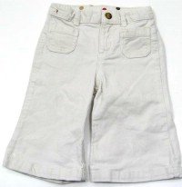 Béžové manžestrové kalhoty zn. Gap