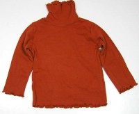 Oranžové triko s rolákem zn. Mini Mode