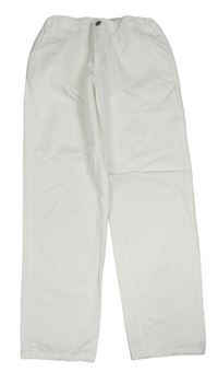 Bílé plátěné kalhoty zn. PRIMIGI