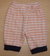 Pruhované zateplené kalhoty