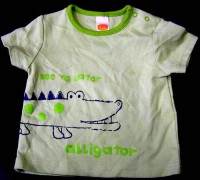 Zelené tričko s aligátorem zn. Mini Mode