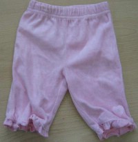 Růžové sametové kalhoty zn. George