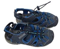 Modro-tmavošedé funkční sandály s logem zn. REGATTA vel. 31
