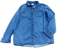 Modrá riflová košile zn. F&F