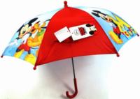Nové - Červeno-modrý deštník s Mickeym zn. Disney 