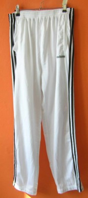 Dámské bílé sportovní kalhoty s proužky zn. Adidas