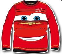 Nové - Červené triko s Cars zn. Disney