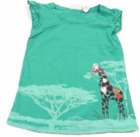 Zelené tričko se žirafou zn. Next