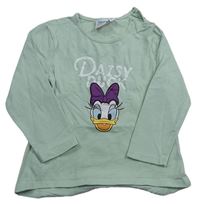 Světlezelené triko s Daisy zn. Disney