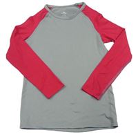 Šedo-růžové spodní funkční triko zn. Crane