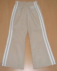 Béžové šusťákové kalhoty s pruhy zn. Marks&Spencer - nenošené
