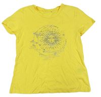 Žluté tričko se sluncem zn. C&A