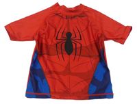 Červeno-modré UV tričko - Spiderman zn. Primark