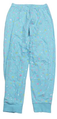 Pomněnkové pyžamové kalhoty s hvězdami zn. C&A