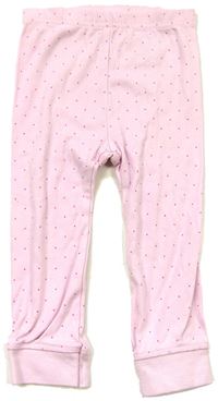 Růžové puntíkované kalhoty zn. Mothercare