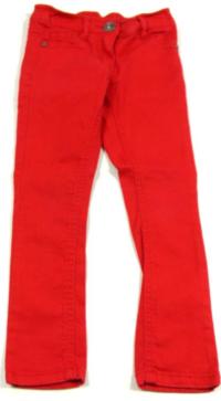 Červené riflové kalhoty zn.Next