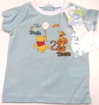 Outlet - Světlemodré tričko s Půem a Tygříkem zn. Disney