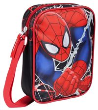 Nové - Černo-červená taška přes rameno se Spider-manem zn. Marvel