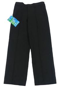 Černé slavnostní vlněné kalhoty zn. M&S