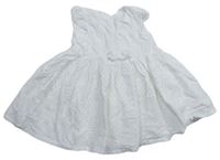 Bílé šaty s madeirou zn. Early Days