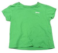 Zelené tričko s logem zn. Slazenger